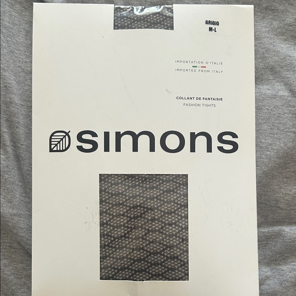 Simons  Patterned Fashion Tights